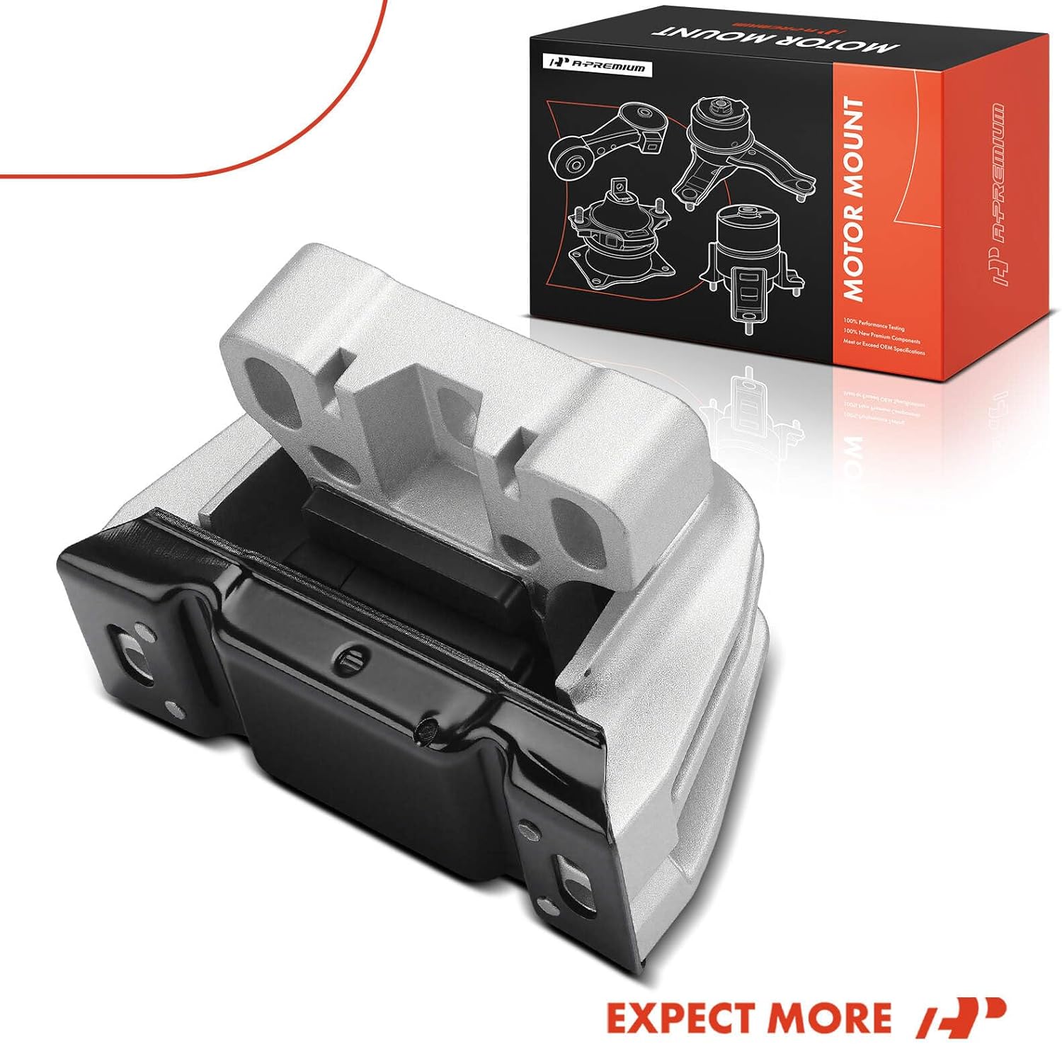 A-Premium Rear Transmission Mount Compatible with Volkswagen Jetta 2000-2005, Golf 2002-2006, Beetle 2003-2010