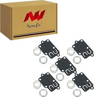 NewJ's 5 Pack Carburetor Diaphragm Gaskets Kit Replacement for Briggs & Stratton 270026 272538 272538S 272637 5021 5021K