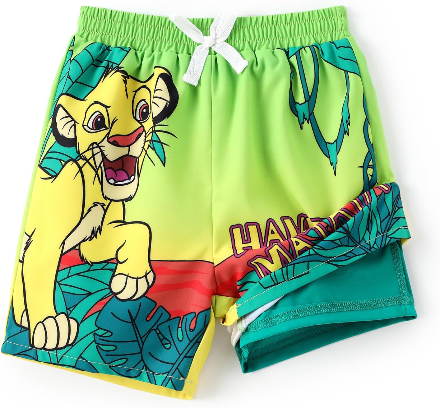 Disney Stitch Spiderman Star Wars Cars Toy Story Mickey Boy Swim Trunks UPF50+Swim Shorts Compression Liner & Quick-Dry 6M-9Y