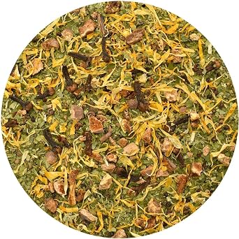 Verde Mate Yerba Mate Tea Let’s Get Warm 400g – Air-dried, Unsmoked, Without Stems or Powder, Spiced Blend with Pear and Cinnamon from Brazil
