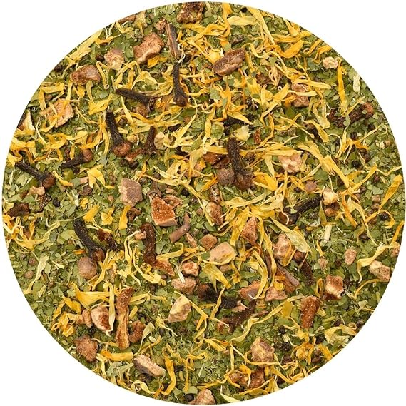 Verde Mate Yerba Mate Tea Let’s Get Warm 400g – Air-dried, Unsmoked, Without Stems or Powder, Spiced Blend with Pear and Cinnamon from Brazil