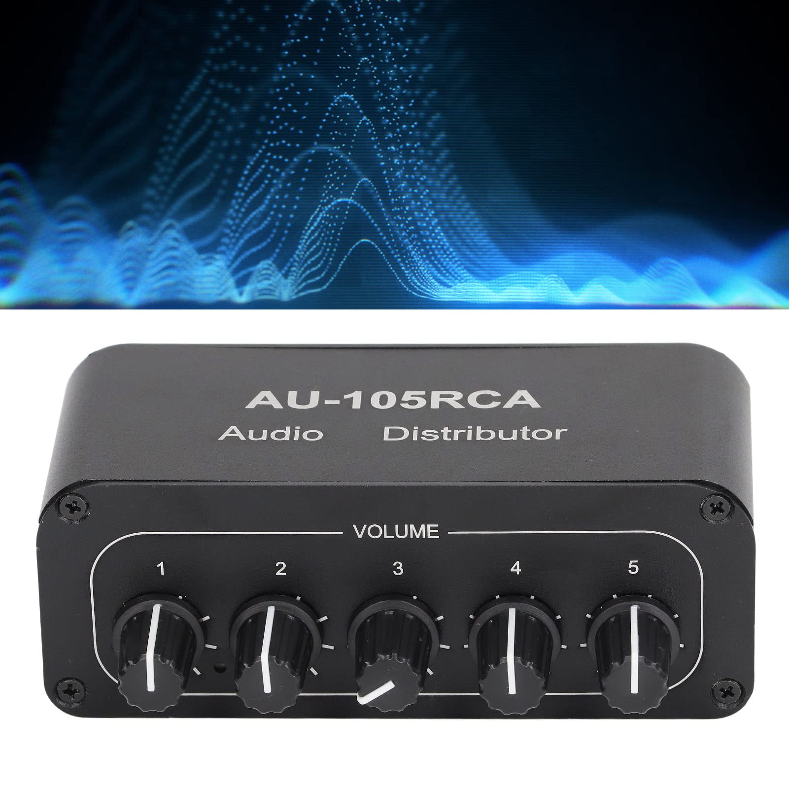 Commutatore Audio Bidirezionale, Commutatore Audio Bidirezionale Stereo A 5 Vie L/R Per Canale Audio, Splitter Per Interruttori Audio Ad Alta Fedeltà Per Multimedia
