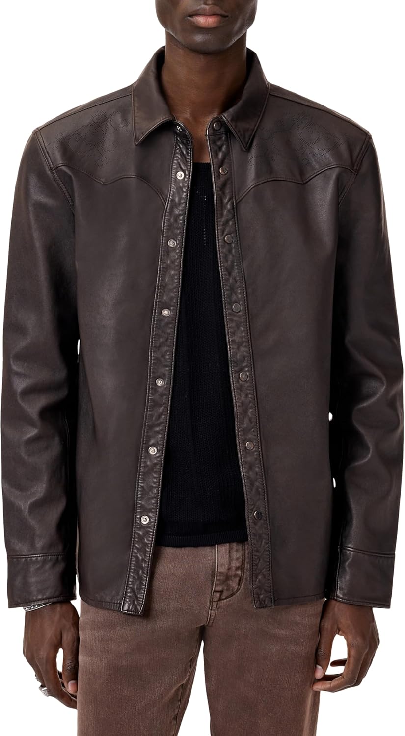 John Varvatos Men's Samuel Shirt Jacket