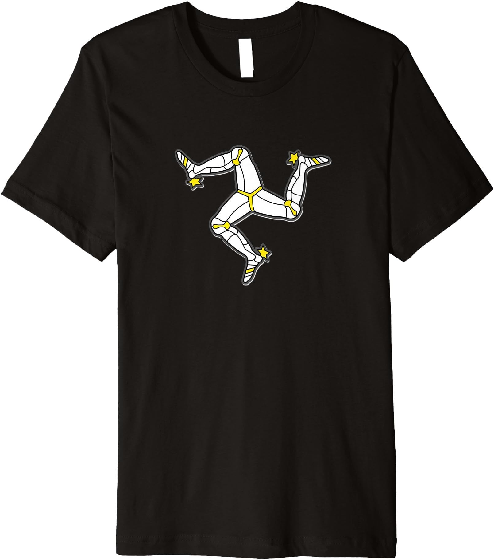 Isle Of Man 3 Legs Of Man Manx Flag Celtic Triskelion T-Shirt