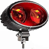 Vista 4 de Luz LED de Seguridad para Área de Carretilla Elevadora en Línea Recta, Luz de Trabajo 8W Azul, Zona de Riesgo, Luz de Advertencia de Peligro, Luz