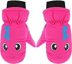 Boao Kids Snow Ski Mittens Winter Gloves Warm Waterproof Mittens Gloves for Girls and Boys