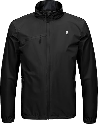 Little Donkey Andy Chaqueta cortavientos de golf ligera para hombre resistente al viento impermeable abrigo para correr al aire libre