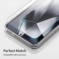 Vista 5 de Whitestone DOME EA - Protector de pantalla de vidrio templado para Galaxy S24 Plus (2 unidades)