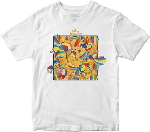 D'Addario Beatles Yellow Submarine T-Shirt, Primrose, Medium