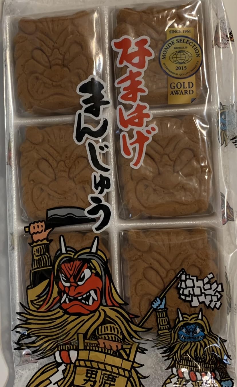 Amazon.co.jp: お菓子 フジタ製菓 こしあん入りなまはげ饅頭1袋