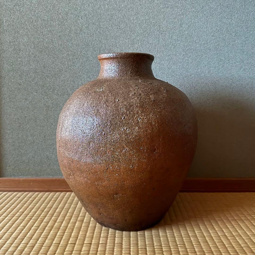 古丹波 壺 室町時代 自然釉 窯印 古備前 古信楽 古常滑 古
