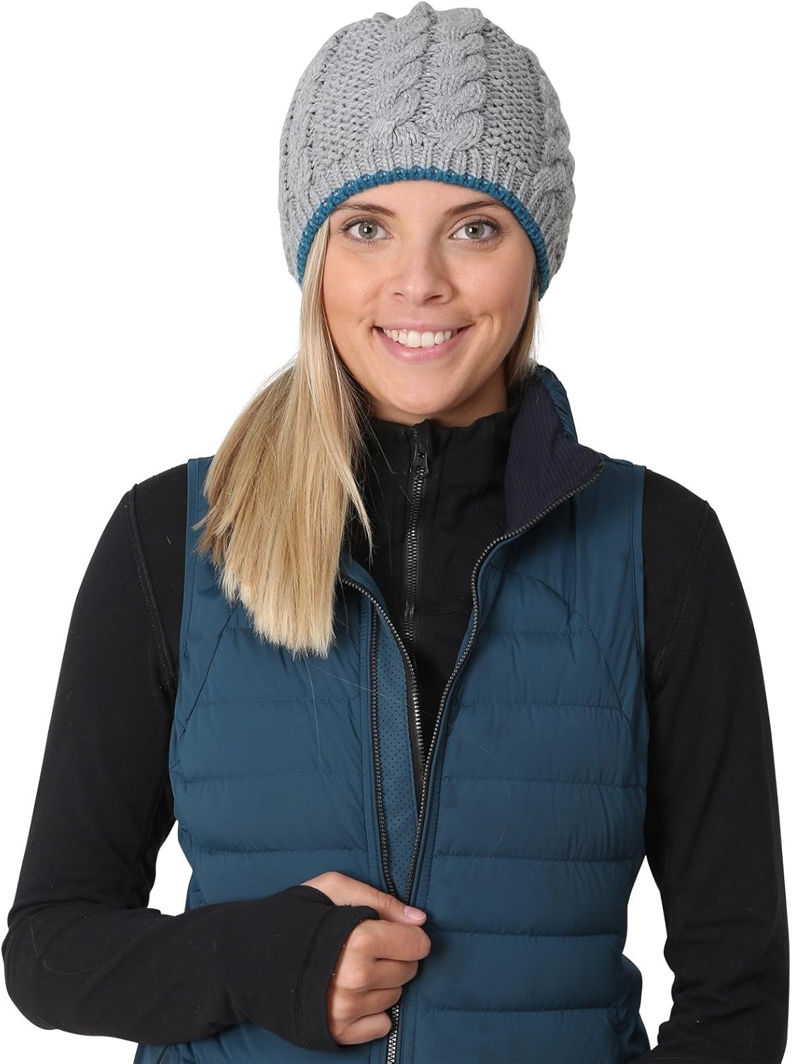 TrailHeads Women’s Cable Knit Beanie with Fleece Lining | Winter Hat - Image 6