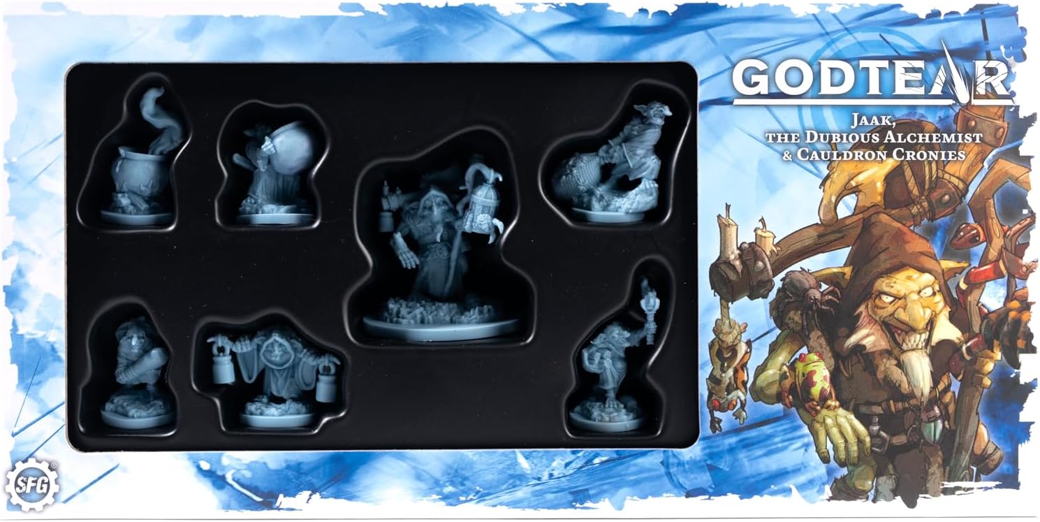 Steamforged Games Godtear: Mournblade, The Soulless Guardians Champions Set