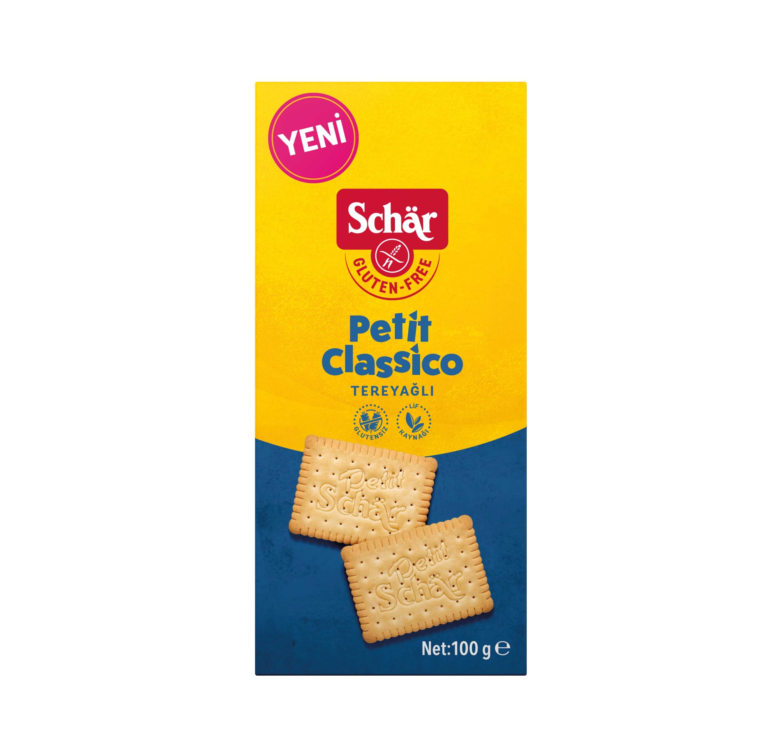 Schar Glutensiz Tereyağlı Bisküvi Petit Classico 100 gr