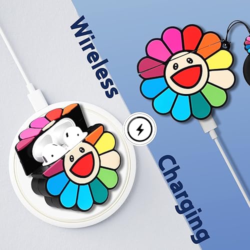 Miniatura 4 de Besoar Funda para AirPods 2 y 1 de dibujos animados lindas fundas de silicona Kawaii para Apple AirPod Air Pods 12 cubierta de diseño fresco único