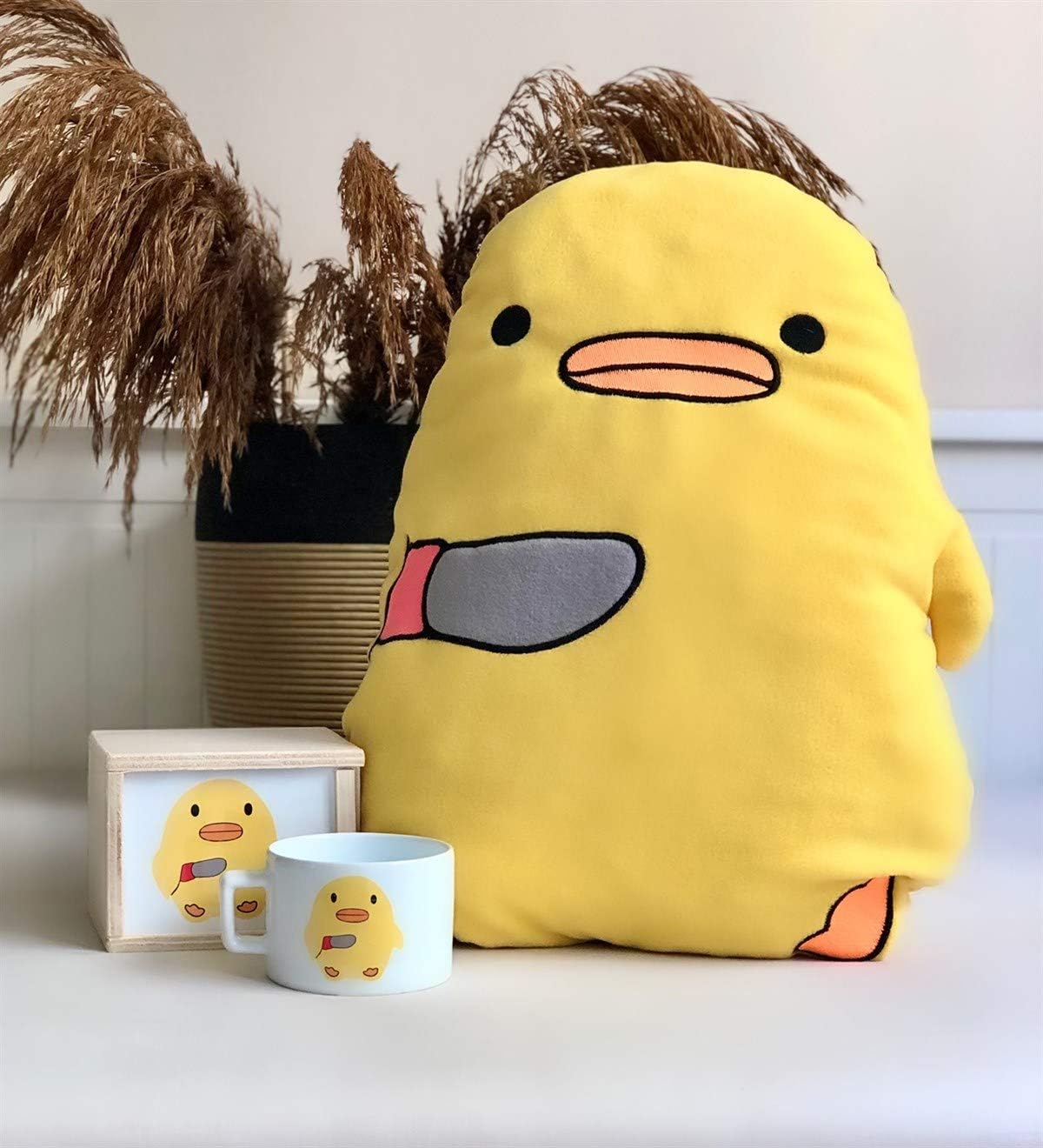 giftmoda Civciv Tasarımlı Kutulu Kupa Ve Yastık Set