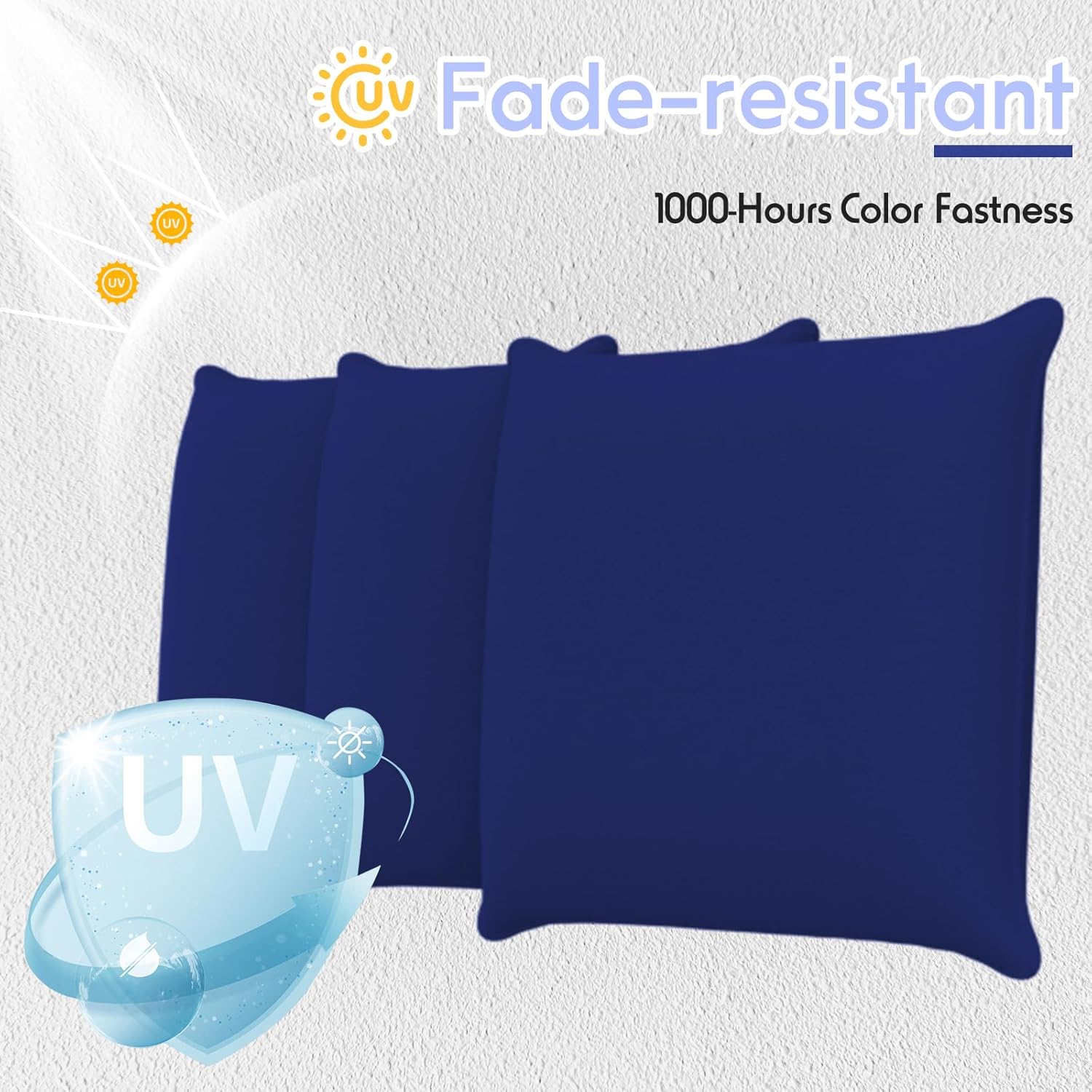 66" Outdoor Daybed Cushion, 3.5" Thick Waterproof Replacement Round Bed Cushions, Fade-Resistant Sun Bed Outdoor Cushion - Patio Round Daybed Cushions