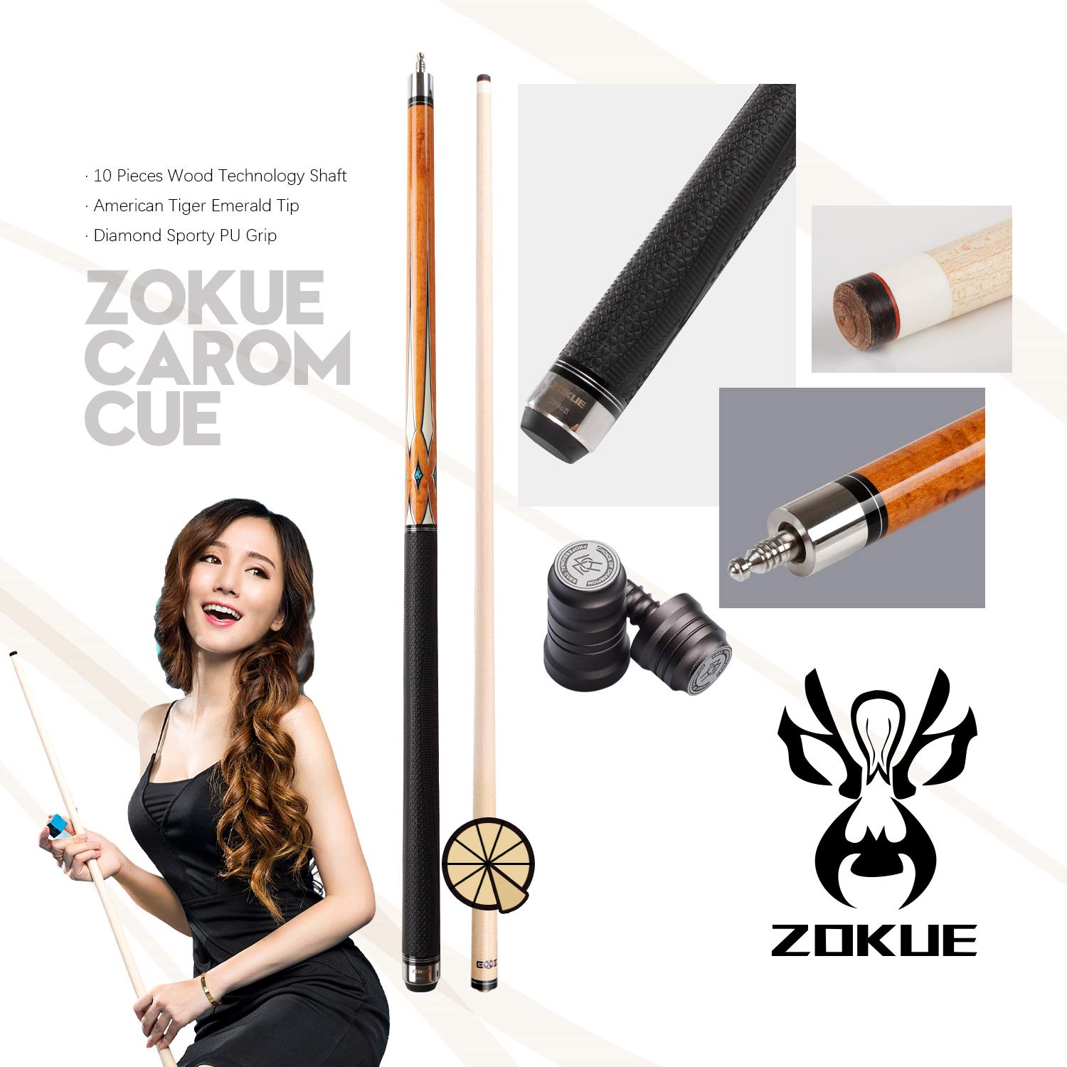 Amazon.co.jp: KONLLEN ZOKUE Technology ビリヤードプール