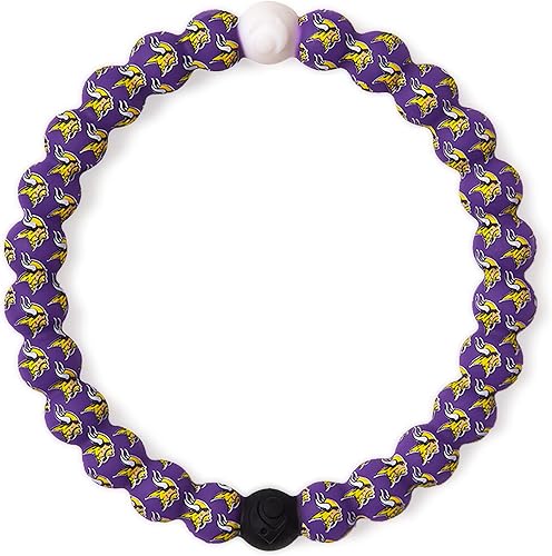 Miniatura 290 de Lokai NFL Football Collection - Pulseras de cuentas para hombres y mujeres, joyería de silicona, pulsera de moda para un ajuste cómodo