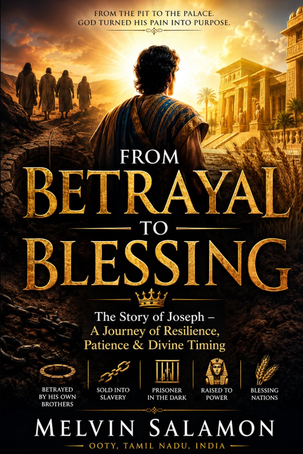 FROM BETRAYAL TO BLESSING: The Story of Joseph – A Journey of Resilience, Patience & Divine Timing: 1 (BIBLE)
