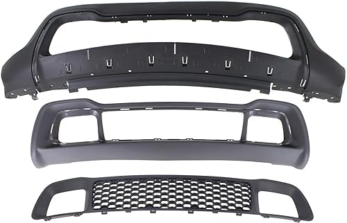 Garage-Pro Juego de fundas de parachoques compatible con Jeep Grand Cherokee CAPA 2014-2016, parte delantera y inferior Garage-Pro Juego de fundas de parachoques compatible con Jeep Grand Cherokee CAPA 2014-2016, parte delantera y inferior