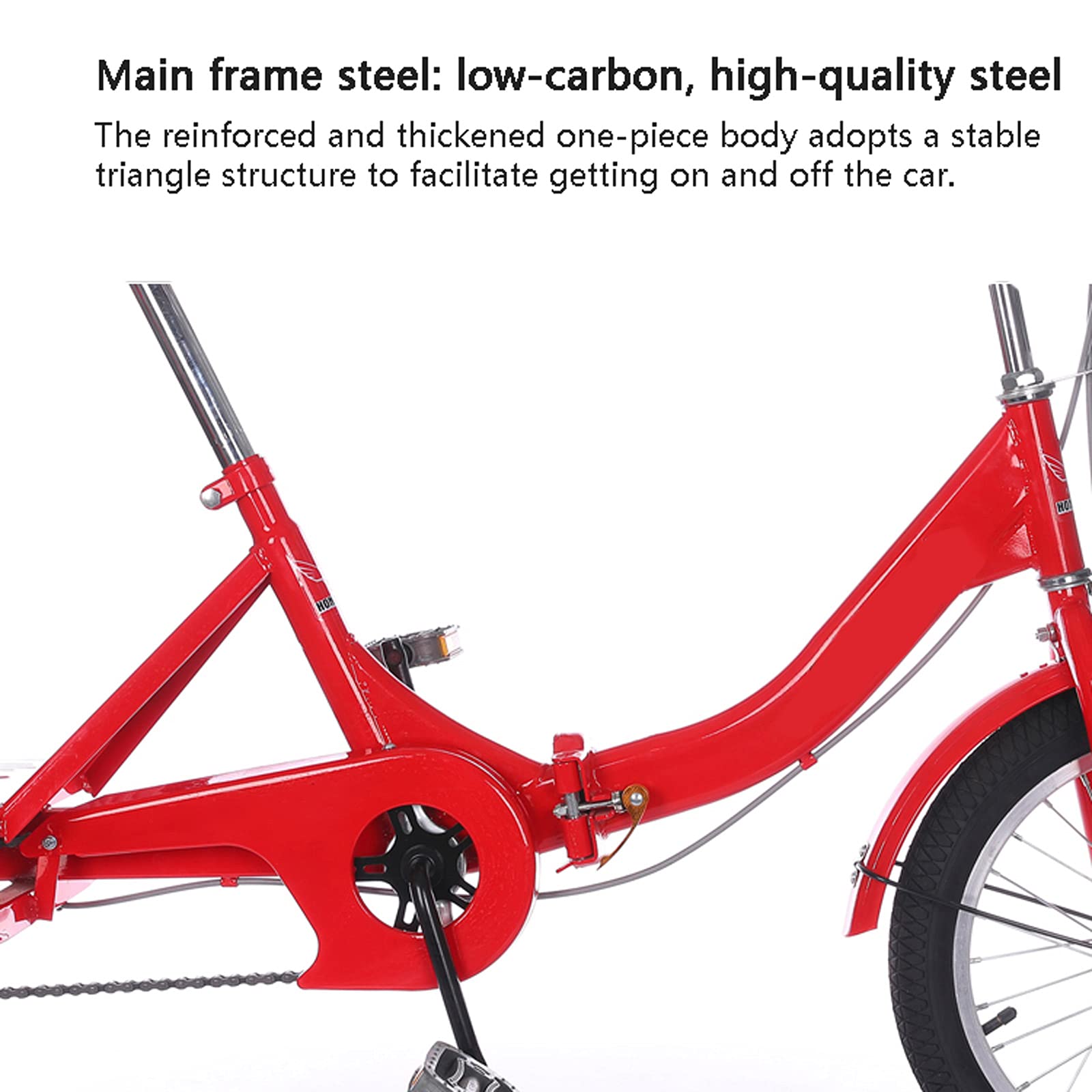 Amazon | 三輪自転車 大人用三輪車 3輪バイク 16インチ シングル