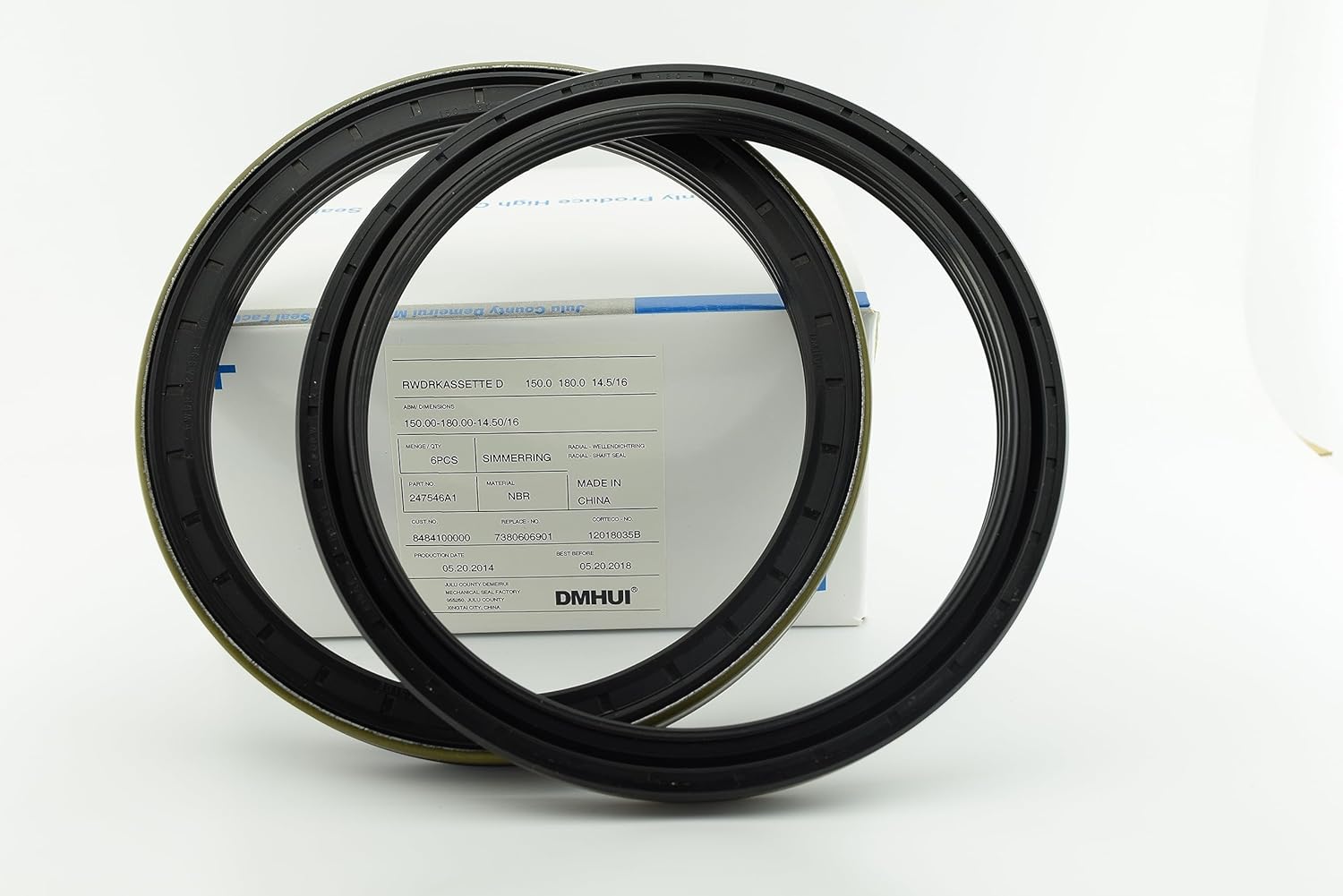 brand Farm machine Oil Seals 150X180X14.5/16 NBR Rubber CASSETTE Type OEM 12018035B