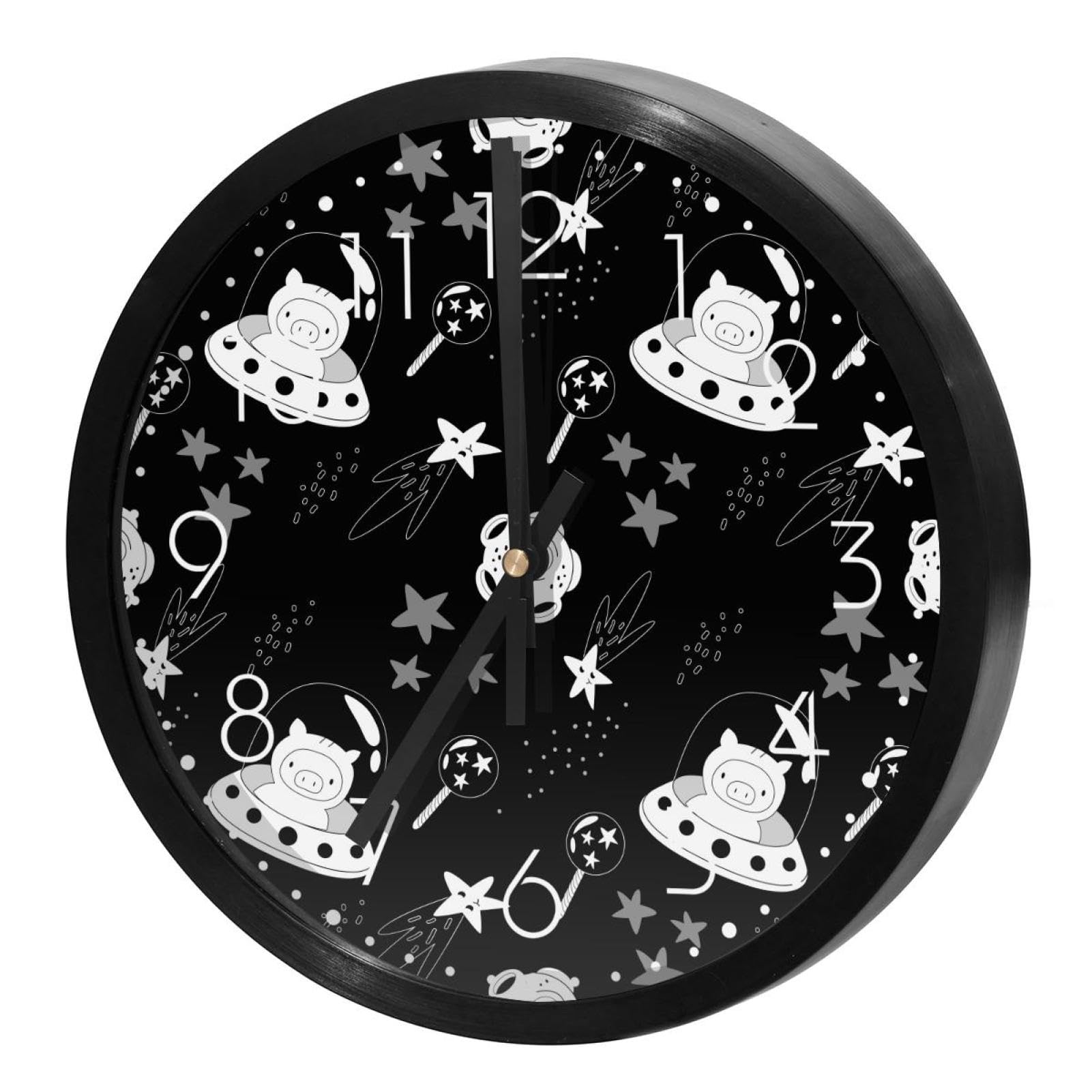 Horloge murale sans tic-tac mécanisme quartz pour un sommeil préservé