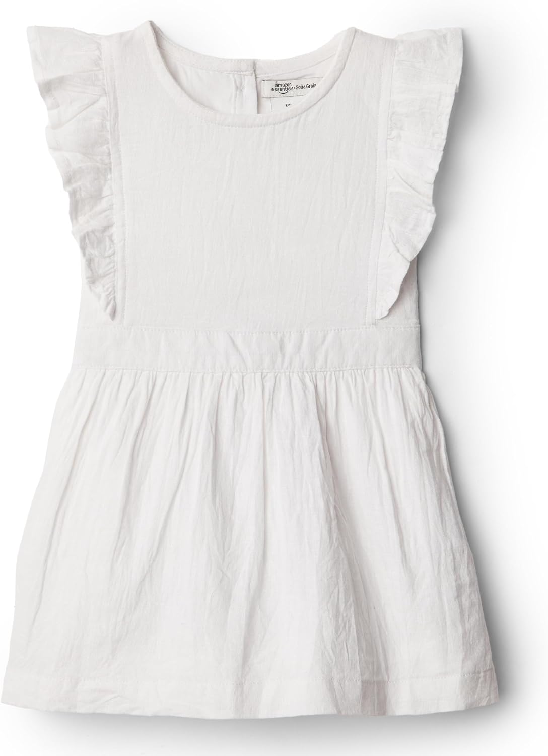 Amazon Essentials x Sofia Grainge Toddler and Baby Girls' Linen Dress