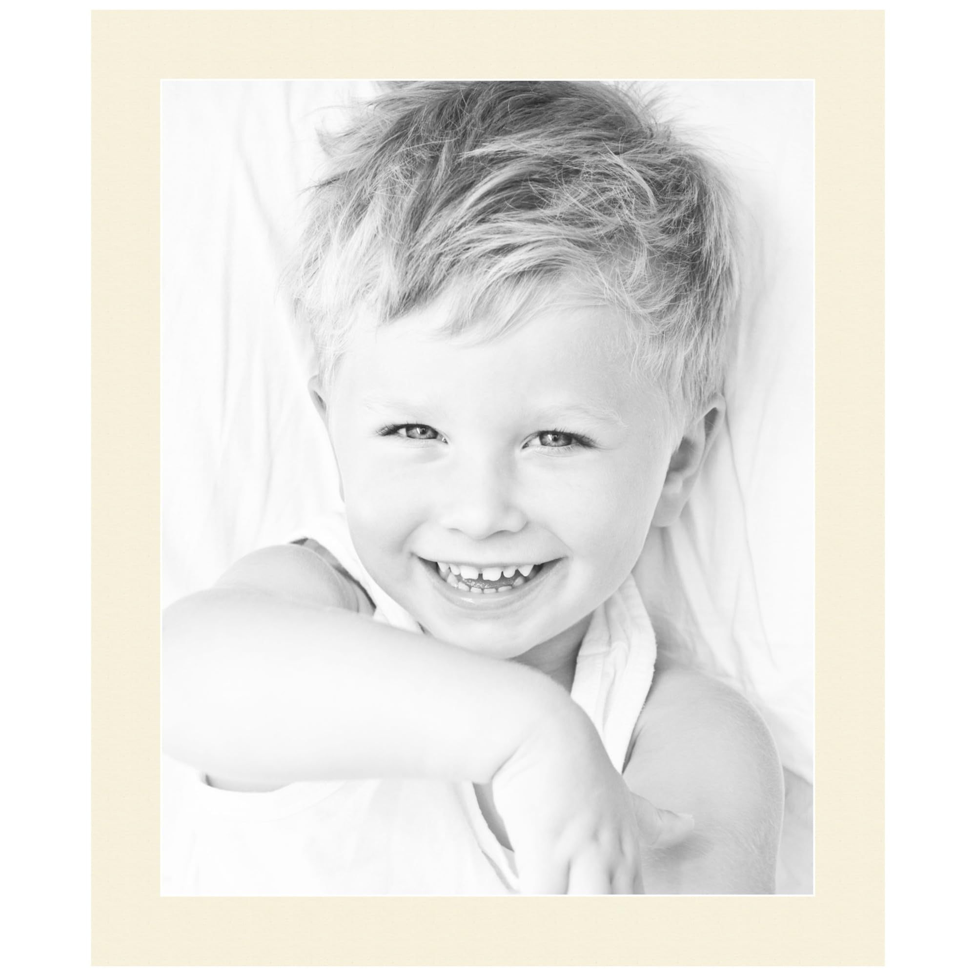 16x20 Cream Linen/Ivory Custom Mat for Picture Frame with 12x16 Opening Size (Mat Only, Frame NOT Included) - 2 Pack