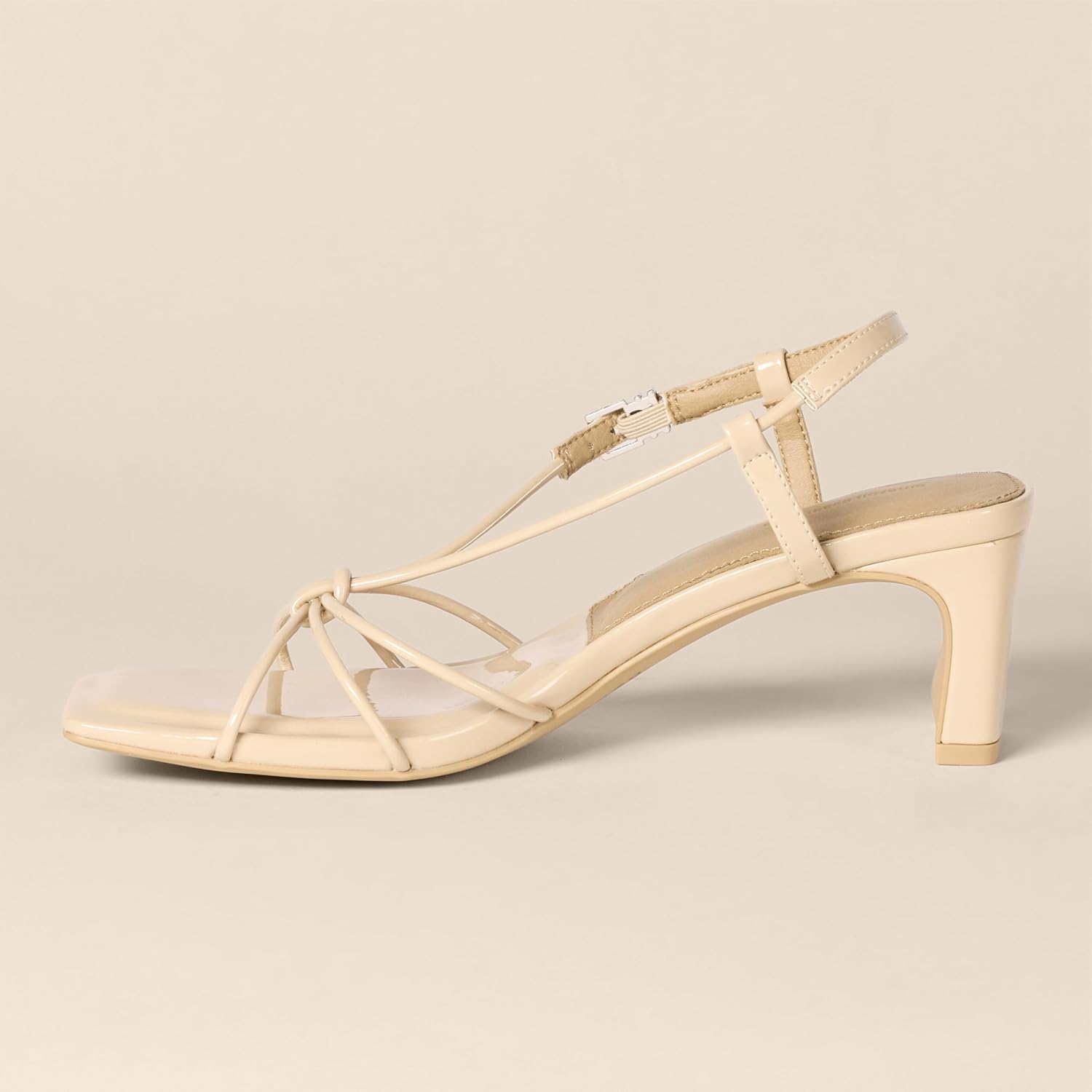 Amazon Essentials Women's Strappy Block Heel Sandals - Image 4