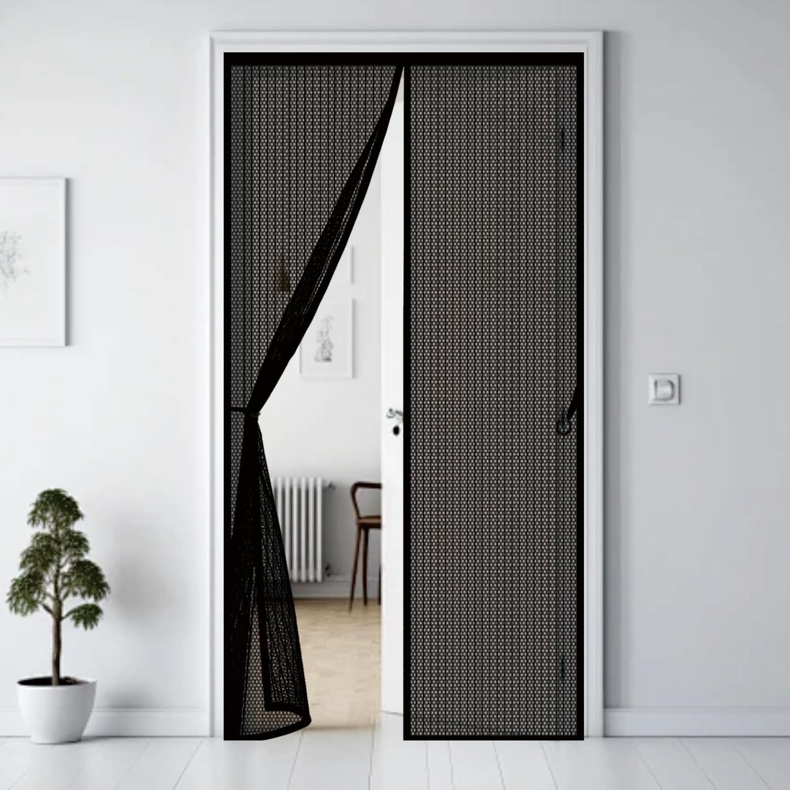 Fenetre Aimantée Magnetique pour Patio et Pauses Estivales
