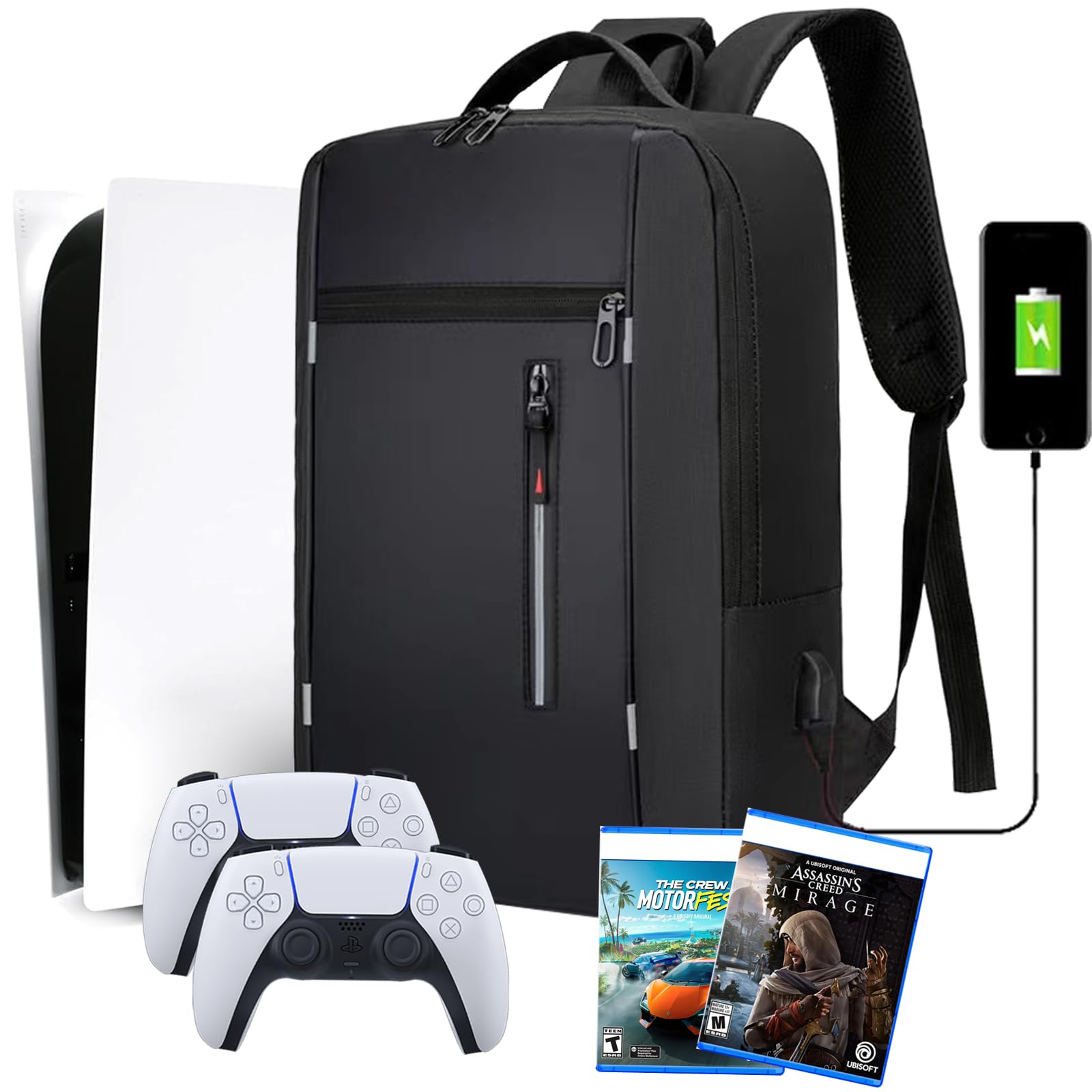 Plantation - PS5 PlayStation5 amazonトートバッグ付き Amazon.com: Ezgnuk Game Backpack for PS5 Console, Protective