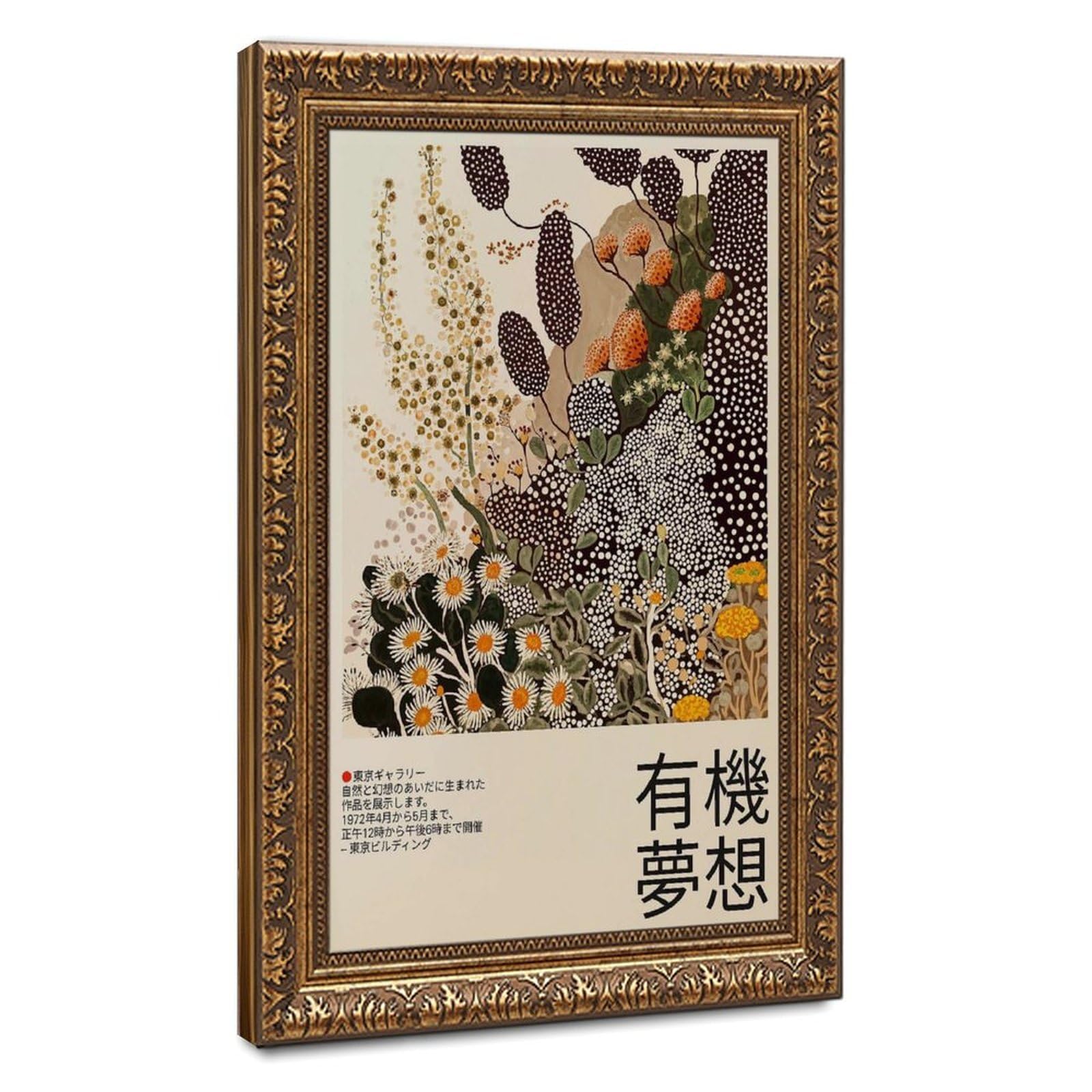 Bareronor Abstract Botanical Poster (5) Canvas Poster Bedroom Decor Landscape Office Room Decor Gift 24" L X 36" W