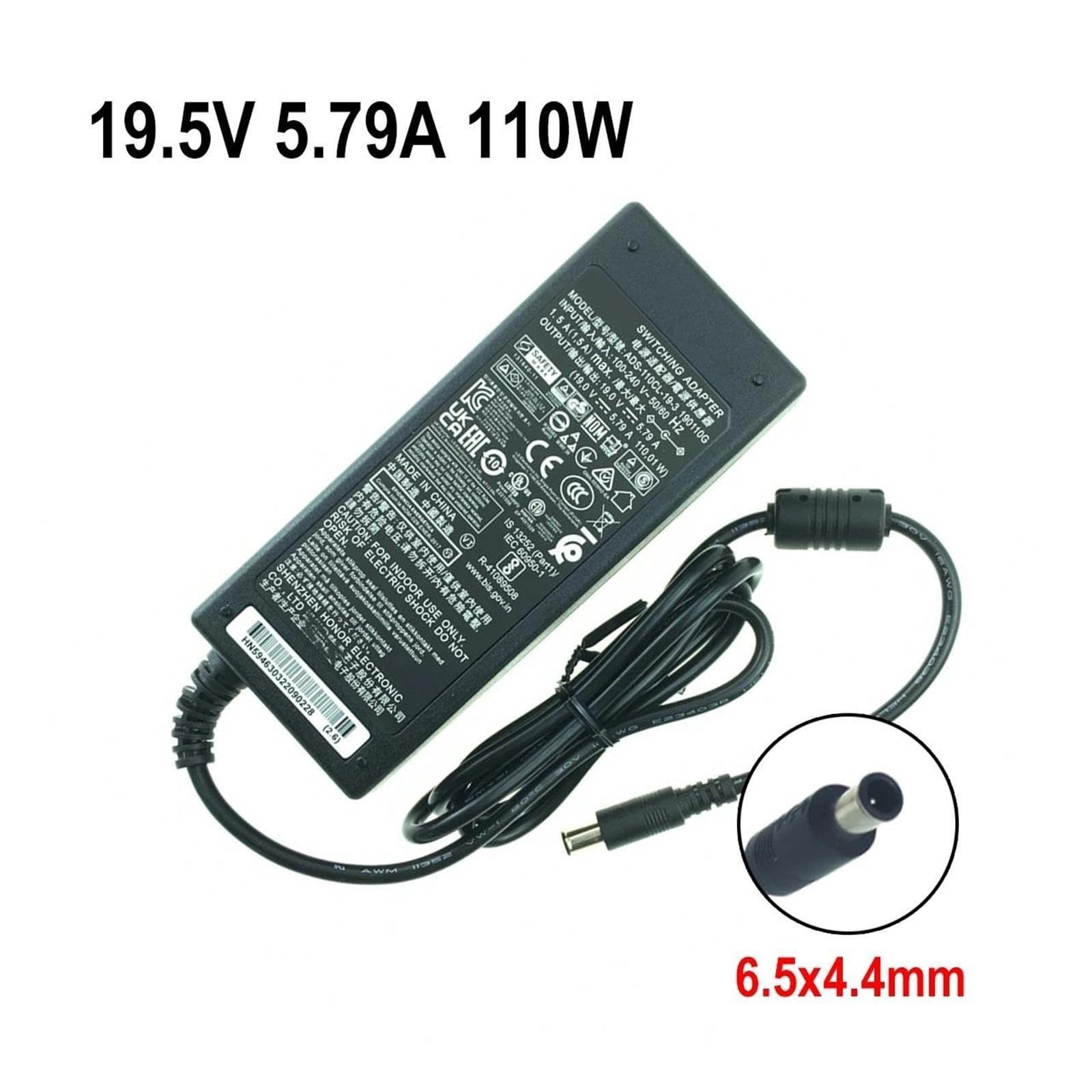 Adattatore CA 19 V 5,79 A 110 W ADS-110CL-19-3, Compatibile Con LG, Compatibile Con MONITOR 34UM88P 34UC89G 34UC87C 34UM95C 34UC97C PF1500G 34UM67 PF1000U 34UC88(AU plug)