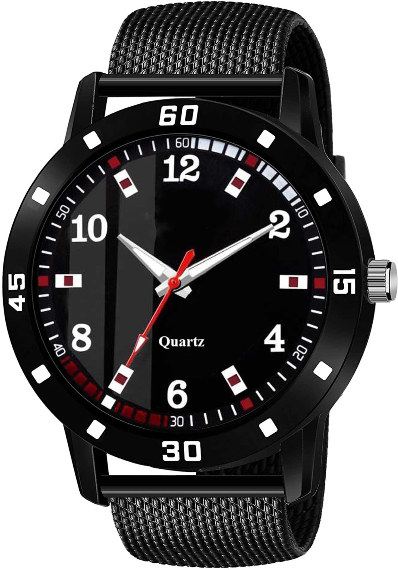 WANTON Exclusive black color dial watch analog watch for boys Mesh strap watch for boys -(PO1).(P_C_B_9100) (Black) (B0C1ZTYPVR) Amazon Price History, Amazon Price Tracker
