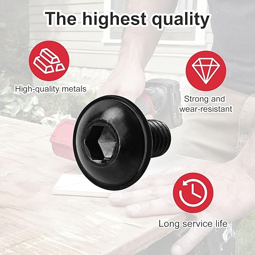 Miniatura 3 de Perno de hoja de bloqueo 14-46-2075 para Milwau-kee 2522-20 Piezas de herramienta de corte compacto de 3 pulgadas (2 piezas)