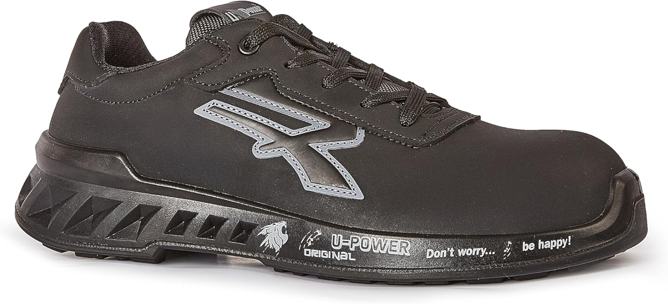 U-POWER RED LEVE BEN, veiligheidsschoenen, lichtgewicht anti-leksneakers voor unisex, bastzool, Infinergy-inzetstuk, met aluminium neus- 0