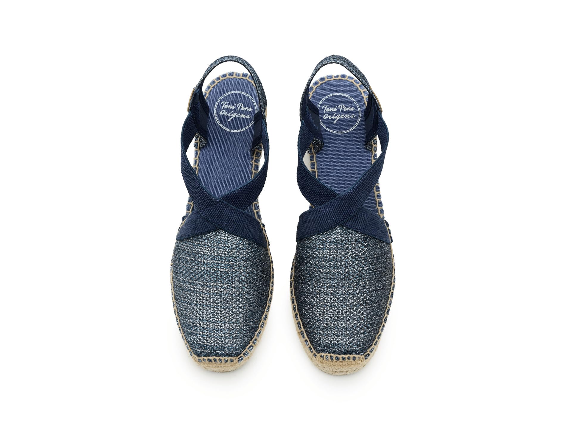 Toni Pons Triton - Espadrillas vegane con Zeppa da Donna realizzate in Tessuto di Cotone.