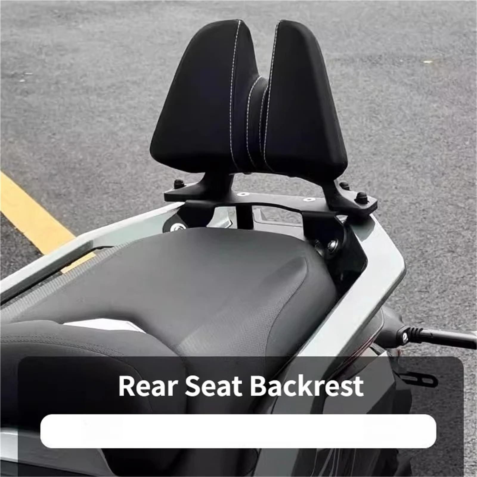 Sissy Bar Portabagagli Adatto per ZONTES 368G Moto Passeggero Schienale Cuscino Schienale Supporto Lombare Accessori per la Modifica Supporto per lo schienale(Instrument cover)