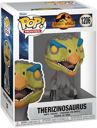 Miniatura 2 de POP Jurassic World Dominion - Figura de vinilo de Therizinosaurus Funko (con funda protectora de caja compatible), multicolor, 3.75 pulgadas