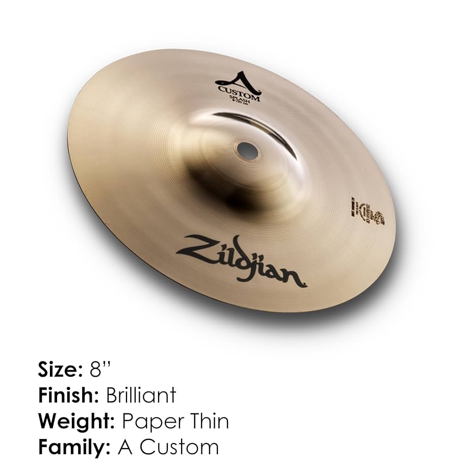 【スプラッシュ】Zildjian Splash 8\" Amazon.com: Zildjian 8