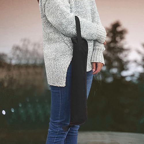 Miniatura 3 de Keenso Bolsa colgante de almacenamiento de baquetas portátil con asa para accesorios de batería negro, rojo, verde, azul, rosa, 18.1x3.9 in