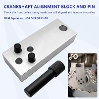 ZKTOOL Nokkentengely Rögzítő Szerszámkészlet Mercedes M654 M656 OM654 Motorhoz 4