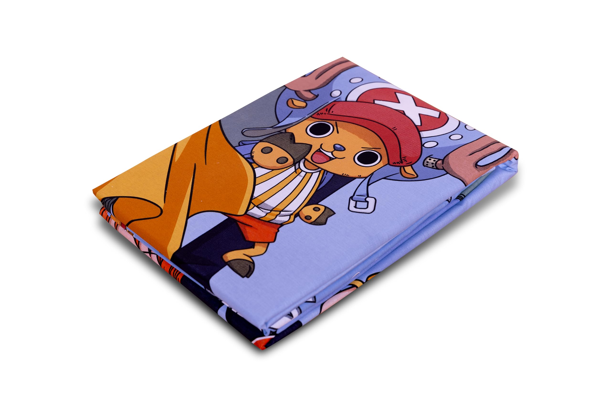 Set Lenzuola One Piece Singolo - 3 Pezzi, 100% Cotone, Ufficiale, Tema Anime - Foto 8