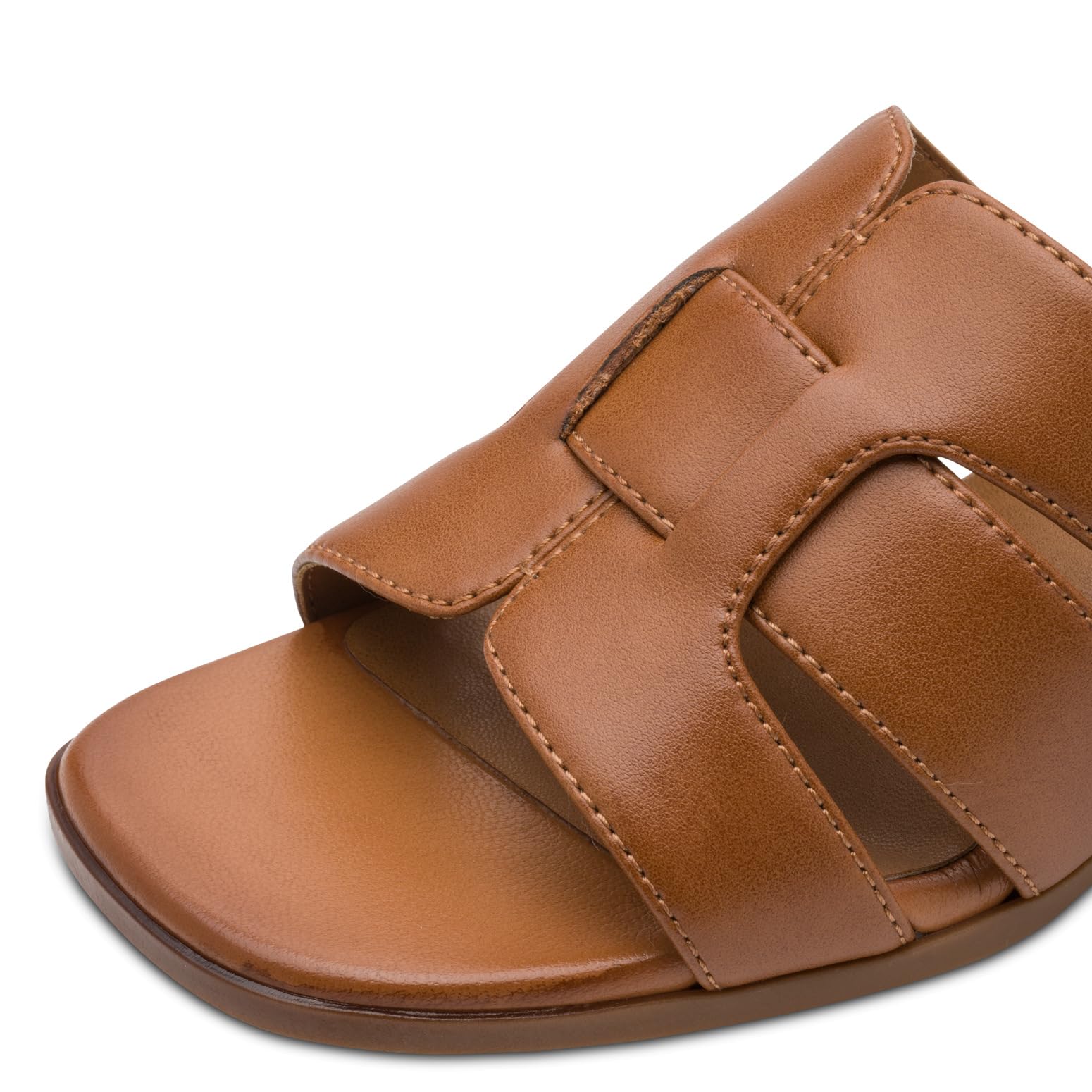 Jana Softline Leather Mule Heel 8-27766-46, Sandali con Tacco Donna