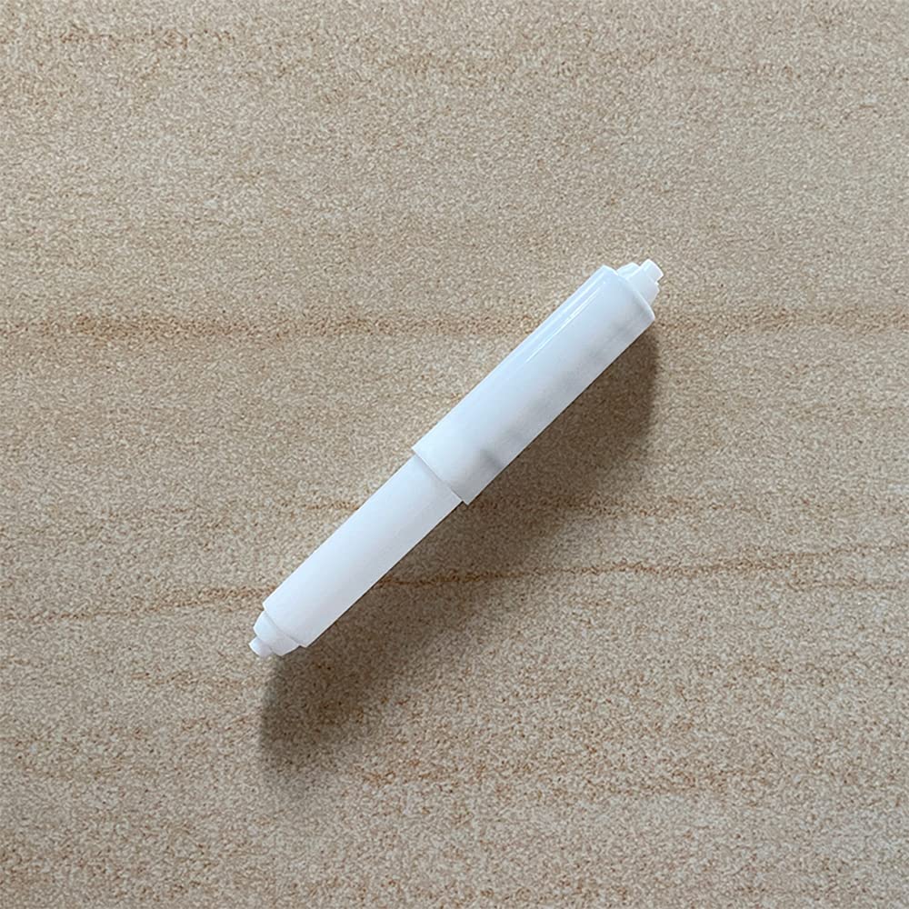 3er Set Toilettenpapierhalter Aus Kunststoff – Federbelastet, Silberfarben, Leicht Zu Montieren