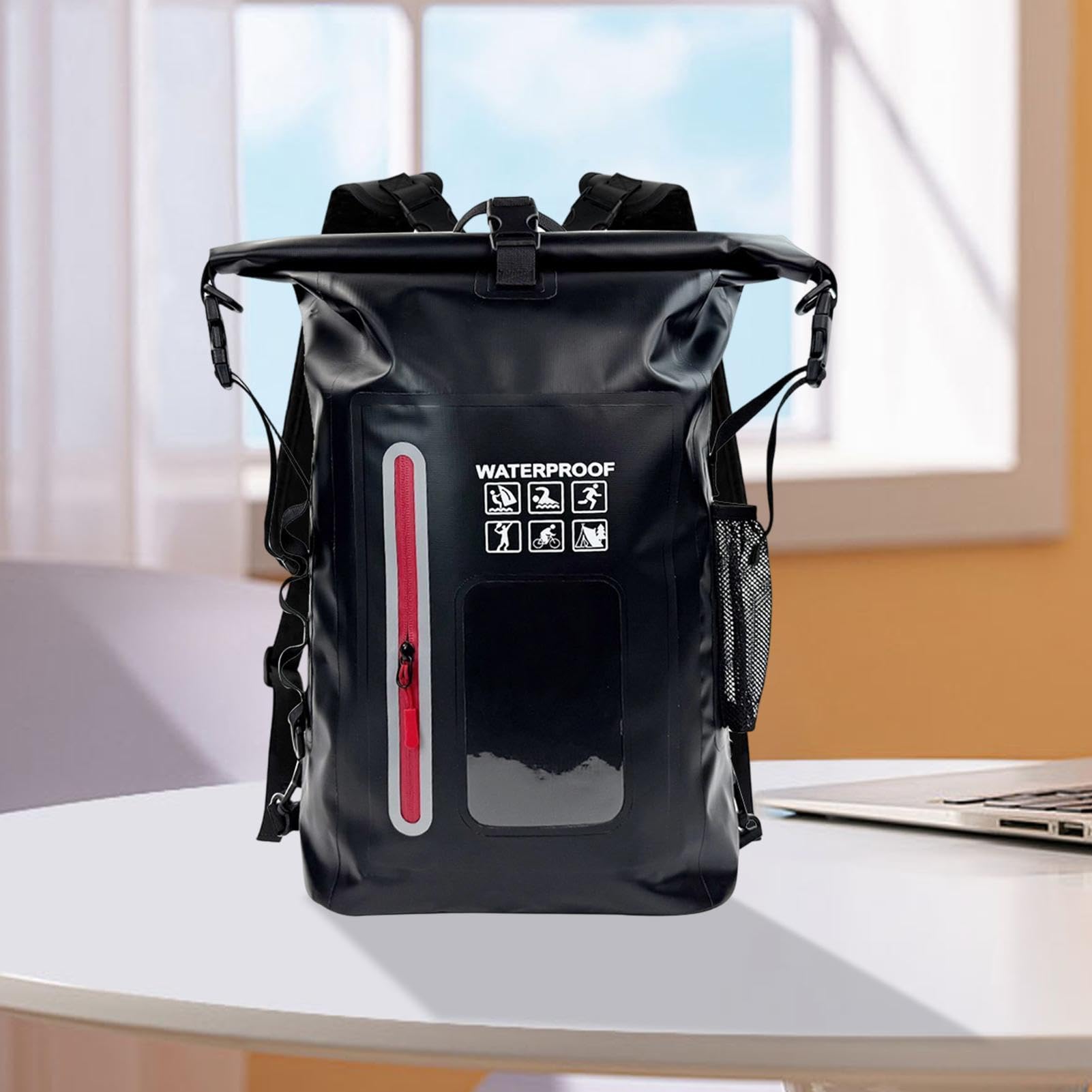 Zaino Dry Bag Impermeabile Capacità Elevata Chiusura A Rotolo Ultraleggero | Zaino Impermeabile Da Trekking Per Uomo E Donna Per Rafting Kayak Nuoto Snowboard Viaggi Outdoor