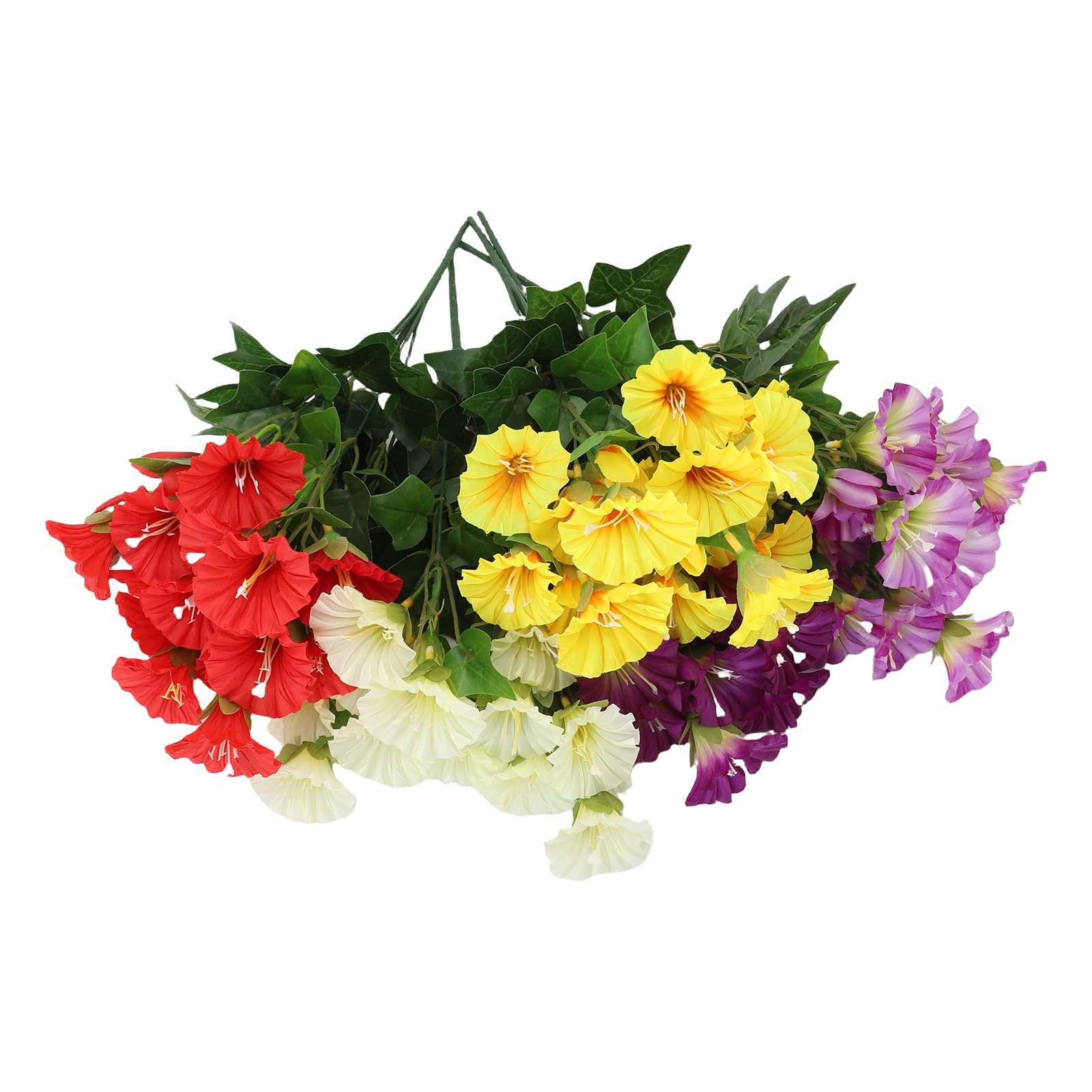 Gloire du matin artificielle en soie fleurie pour porche de jardin