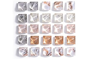 25-Pack of Exquisitely Marbled Fridge Magnets